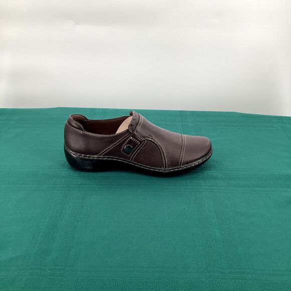 Clarks Women's Cora Poppy Dark Brown Tumbled 26156819, Size 9 US - Picture 5 of 12